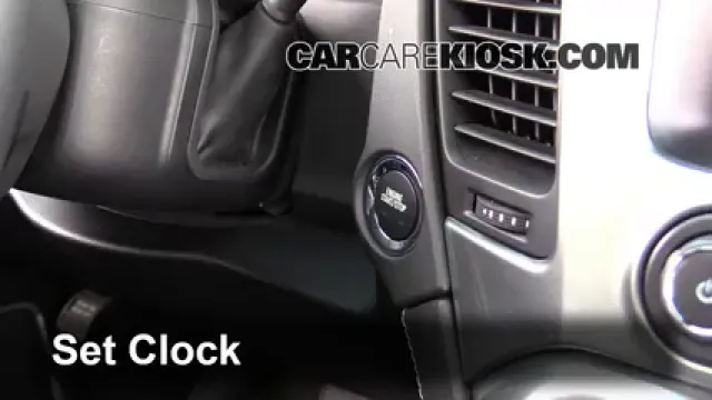 2015 Chevrolet Suburban LT 5.3L V8 FlexFuel Reloj Fijar hora de reloj